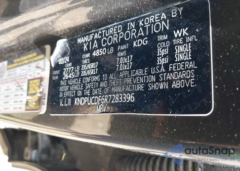 2024 Kia Sportage Lx from USA, damaged, VIN KNDPUCDF6R7283396